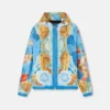 Bedruckte Windjacke