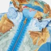Bedruckte Windjacke