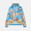 Bedruckte Windjacke