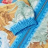 Bedruckte Windjacke