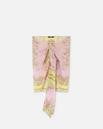 Bedruckter Foulard-Rock