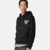 Bedruckter Hoodie aus Baumwolljersey