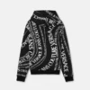 Bedruckter Hoodie aus Baumwolljersey