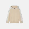 Bedruckter Kapuzenpullover aus Baumwolljersey für Kinder