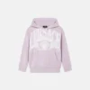 Bedruckter Kapuzenpullover aus Baumwolljersey für Kinder