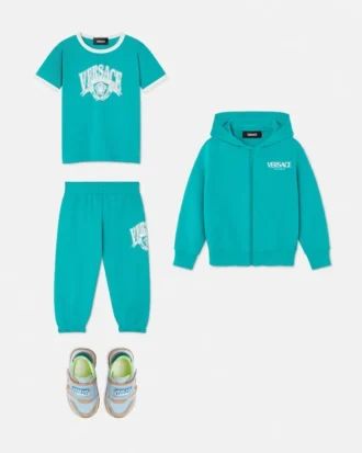 Bedruckte Sweathose aus Baumwolljersey für Kinder