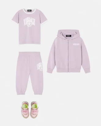 Bedruckte Sweathose aus Baumwolljersey für Kinder