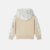 Bedruckter Kapuzenpullover aus Baumwolljersey für Kinder