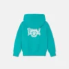 Bedruckter Kapuzenpullover aus Baumwolljersey für Kinder