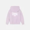 Bedruckter Kapuzenpullover aus Baumwolljersey für Kinder