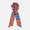 Bedruckter Twill-Schal-Scrunchie für Kinder