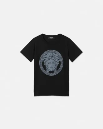 Bedrucktes Baumwoll-Jersey-T-Shirt für Kinder