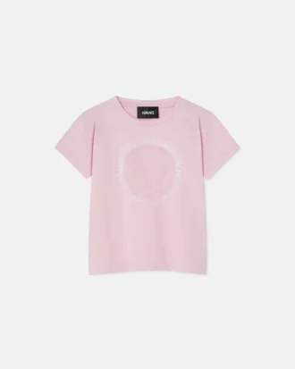 Bedrucktes Baumwoll-Jersey-T-Shirt für Kinder