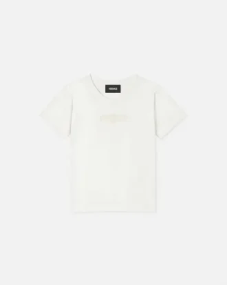 Bedrucktes Baumwoll-Jersey-T-Shirt für Kinder