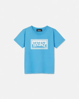 Bedrucktes Baumwoll-Jersey-T-Shirt für Kinder