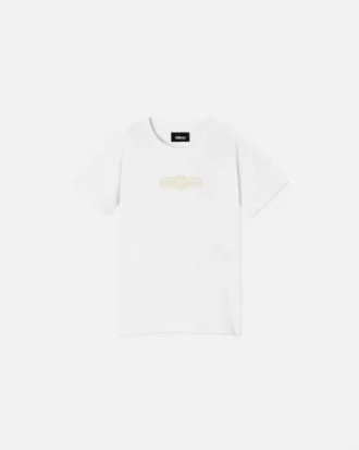 Bedrucktes Baumwoll-Jersey-T-Shirt für Kinder