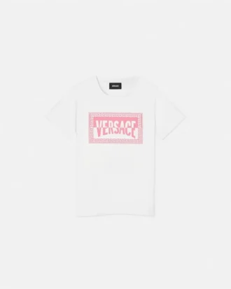 Bedrucktes Baumwoll-Jersey-T-Shirt für Kinder