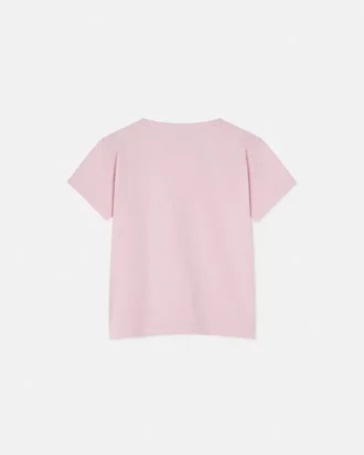 Bedrucktes Baumwoll-Jersey-T-Shirt für Kinder
