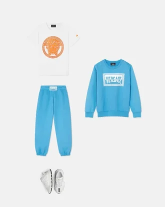 Bedrucktes Sweatshirt aus Baumwolljersey für Kinder