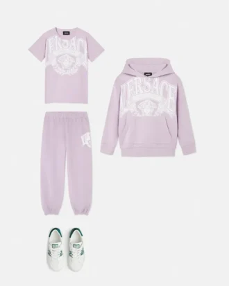 Bedruckte Sweathose aus Baumwolljersey für Kinder