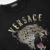 Bedrucktes Baumwoll-Jersey-T-Shirt für Kinder