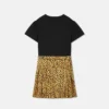 Bedrucktes Baumwoll-Jersey-Twill-Kleid für Kinder