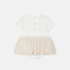 Bedrucktes Baumwoll-T-Shirt-Kleid für Kinder