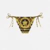 Bedrucktes Bikini-Höschen aus Nylon-Mischgewebe