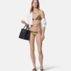 Bedrucktes Bikini-Oberteil aus Nylonmischung
