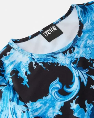 Bedrucktes Crop-Top