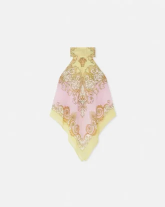 Bedrucktes Foulard-Oberteil