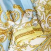 Bedrucktes Mini-Hemdkleid aus Seidentwill