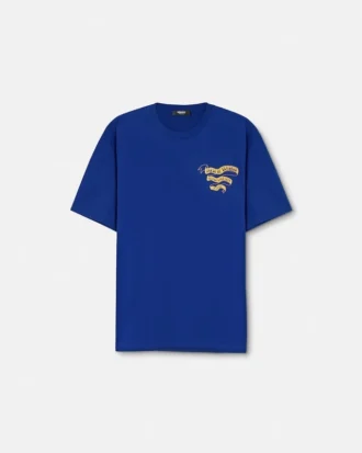 Bedrucktes Regular-Fit-T-Shirt aus Baumwolljersey