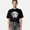 Bedrucktes Regular-Fit-T-Shirt aus Baumwolljersey