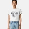 Bedrucktes Regular-Fit-T-Shirt aus Baumwolljersey