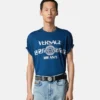 Bedrucktes Regular-Fit-T-Shirt aus Baumwolljersey