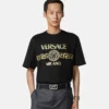 Bedrucktes Regular-Fit-T-Shirt aus Baumwolljersey
