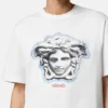 Bedrucktes Regular-Fit-T-Shirt aus Baumwolljersey