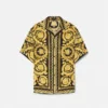Bedrucktes Seiden-Twill-Hemd