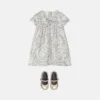 Bedrucktes Seidenkleid für Kinder