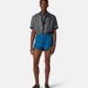Bedrucktes Slim-Fit-Hemd aus Seidentwill