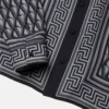 Bedrucktes Slim-Fit-Hemd aus Seidentwill