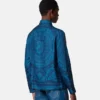 Bedrucktes Slim-Fit-Hemd aus Seidentwill