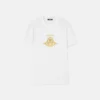 Bedrucktes Slim-Fit-T-Shirt aus Baumwolljersey
