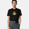 Bedrucktes Slim-Fit-T-Shirt aus Baumwolljersey