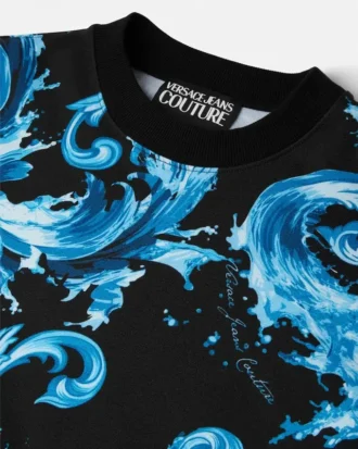 Bedrucktes Sweatshirt aus Baumwolljersey