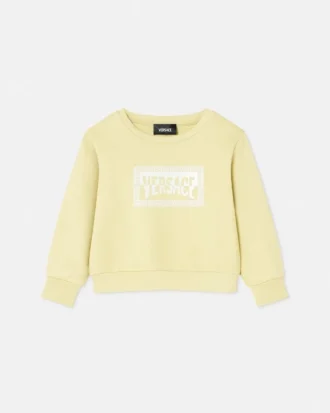 Bedrucktes Sweatshirt aus Baumwolljersey für Kinder