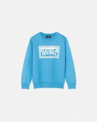 Bedrucktes Sweatshirt aus Baumwolljersey für Kinder