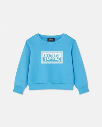 Bedrucktes Sweatshirt aus Baumwolljersey für Kinder
