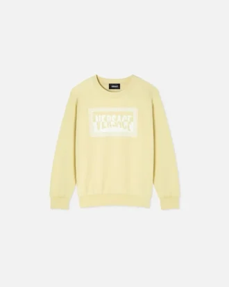 Bedrucktes Sweatshirt aus Baumwolljersey für Kinder